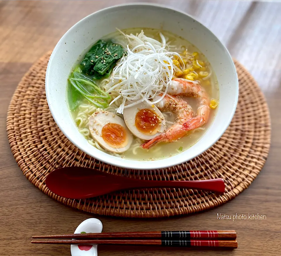 お昼は塩ラーメン♪|ナツ1224さん