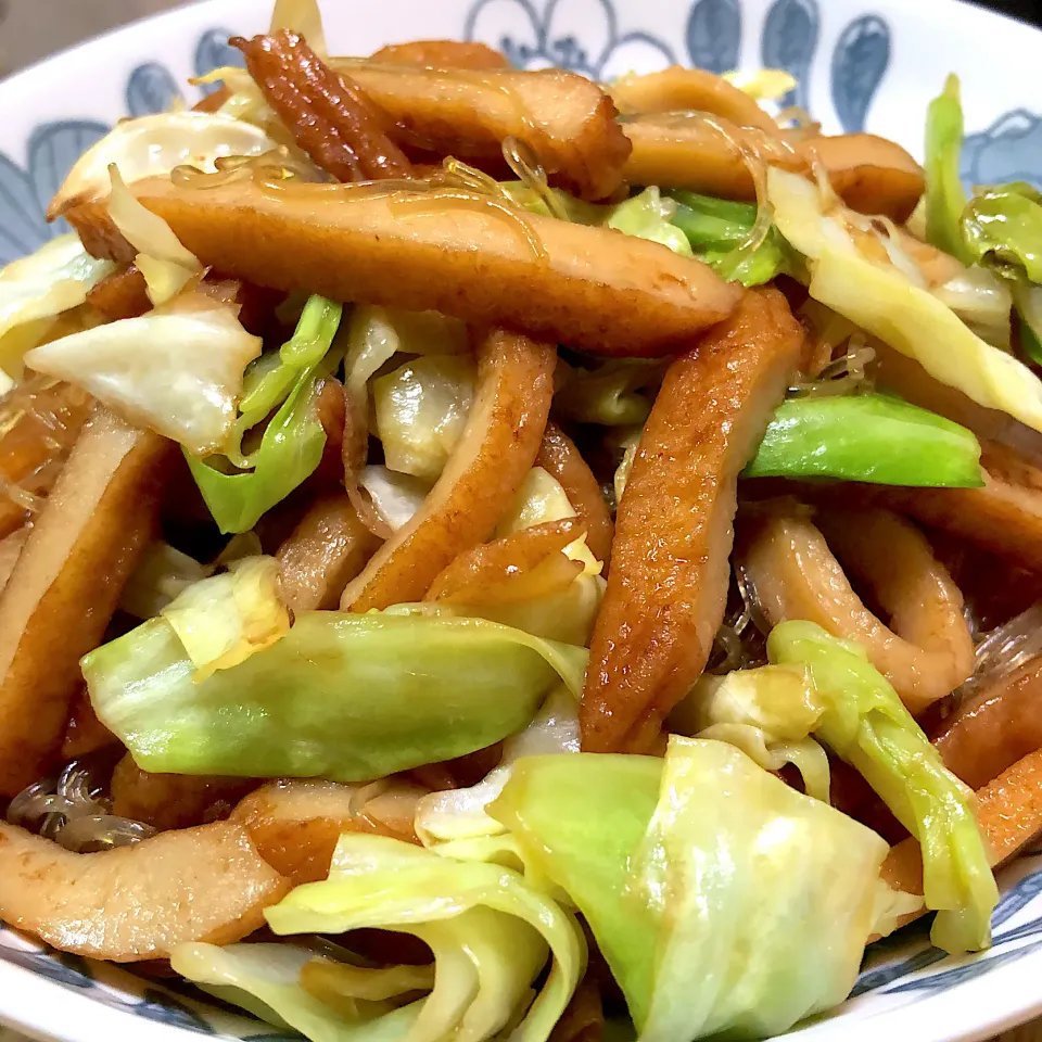 さつま揚げの春雨煮|苺milkさん