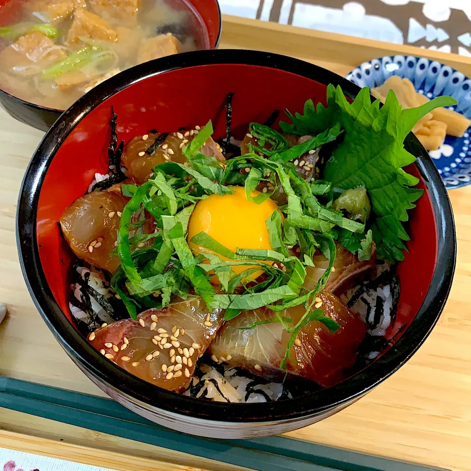 鹿屋かんぱちローズの漬け丼|アスママさん