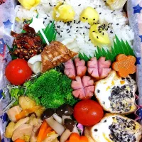 Snapdishの料理写真:#栗ご飯弁当|クローバーさん