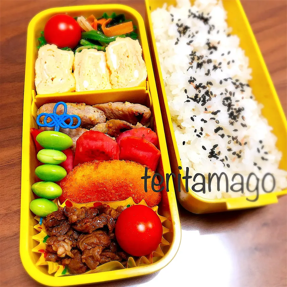 Snapdishの料理写真:お弁当|teritamagoさん