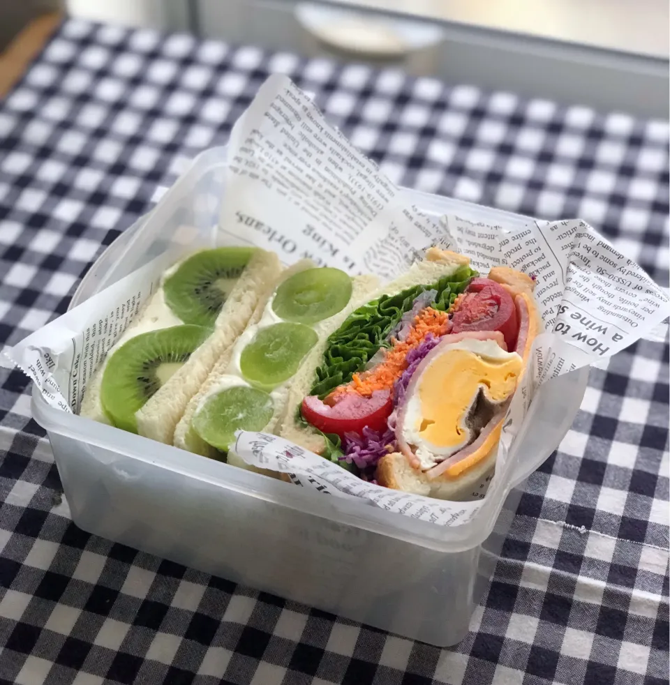 サンドイッチ弁当|mizkuroさん