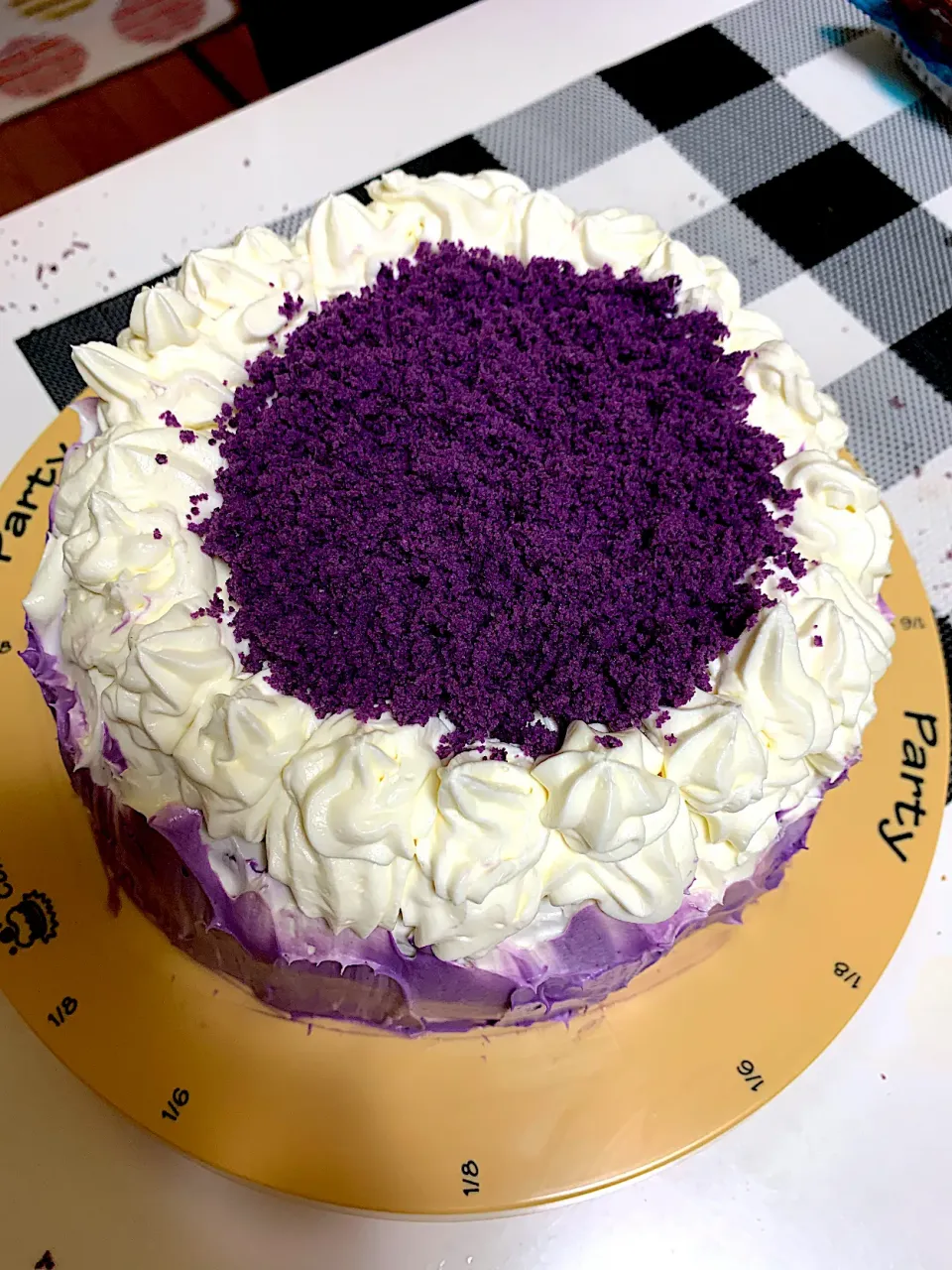 Ube cake|gachiyunaoさん