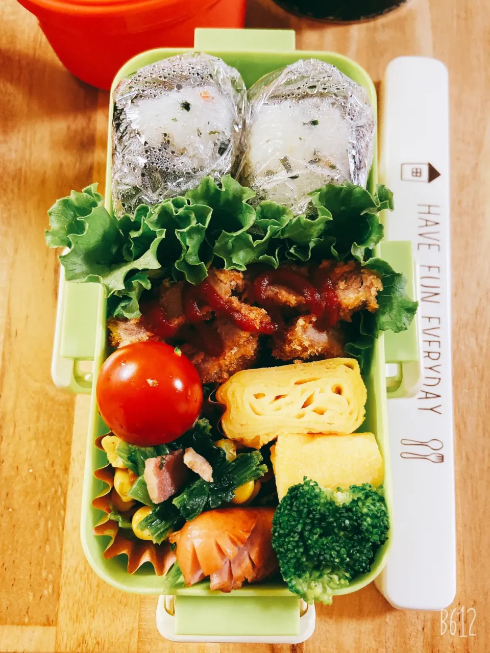 Snapdishの料理写真:今日のおべんと🍱😋|ゆきさん