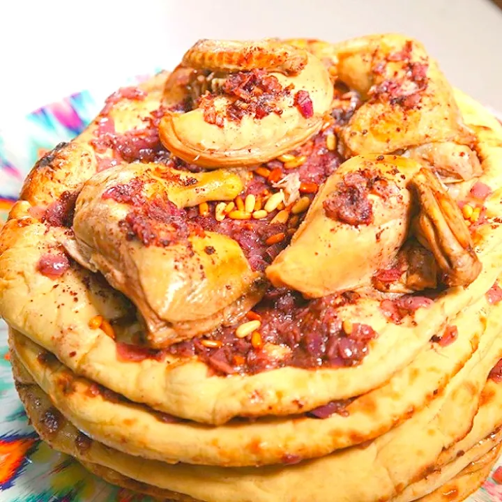 musakhan(sumaq chicken with onions & flatbread)|tala home made foodさん