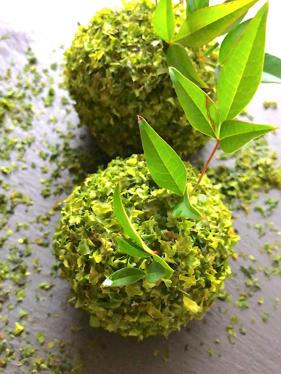 お料理様々✨さんの料理 絵顔食堂さんの料理 苔玉おにぎり🍙作って見たかったんです❣️|みゆきさん