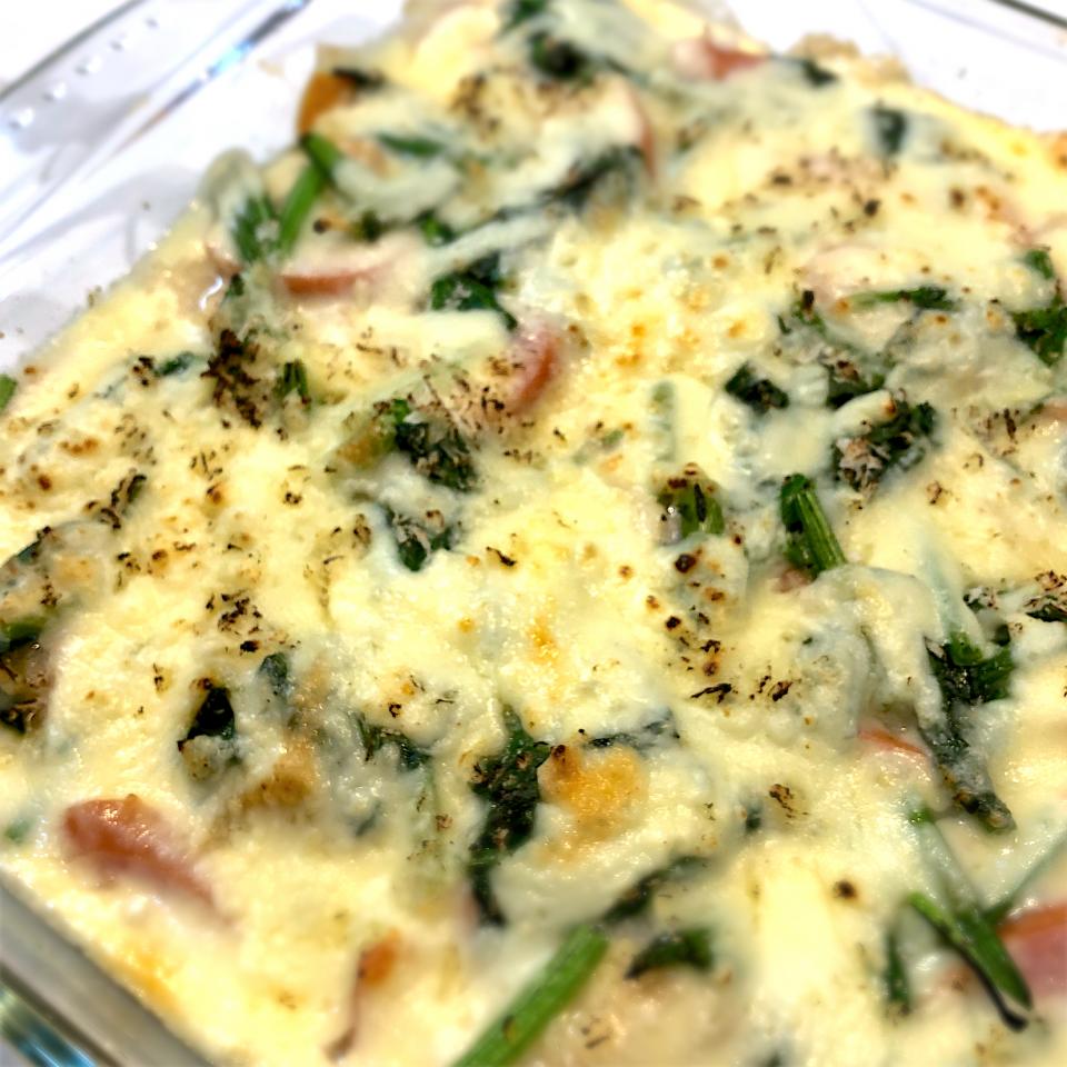 チキンドリアソースで簡単ドリア♪