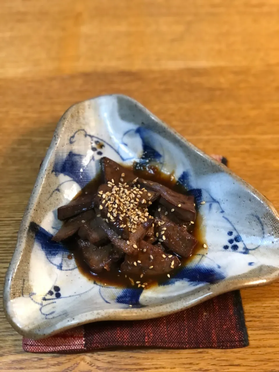 鉄分補給！豚レバーの甘辛煮|のぶさん🍒💕☺️おうちごはんさん