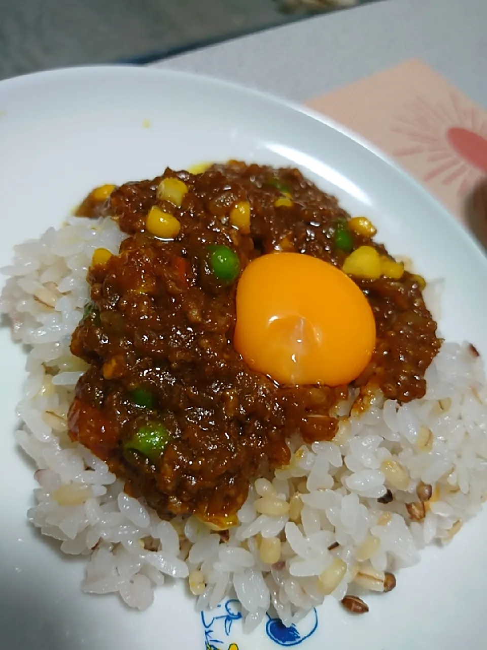 即席キーマカレー|シルバさん