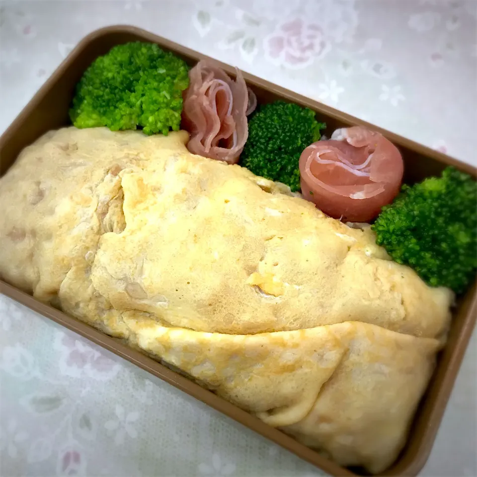 めっちゃ美味しかった…さすが私。オムライス弁当|エノーラさん