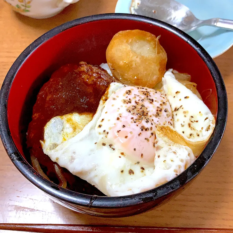 ロコモコ丼|みんみんさん