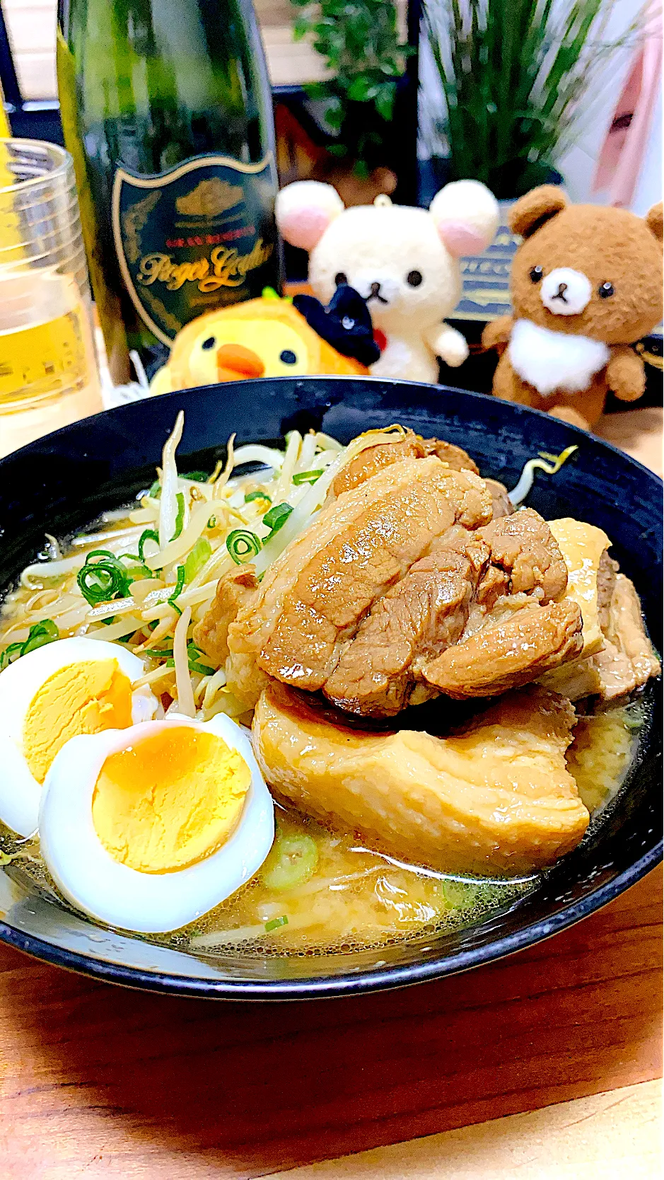 Snapdishの料理写真:二郎系ラーメン( ु ›ω‹ ) ु♡|かんきちさん