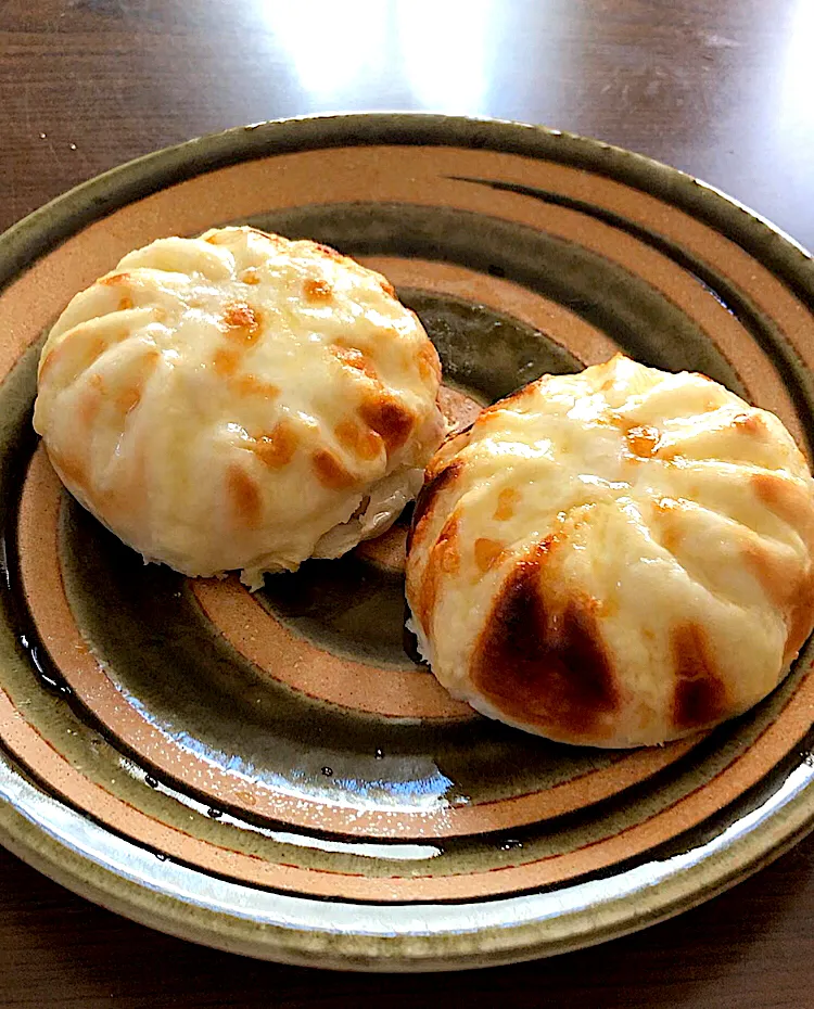 焼きチーズ肉まん|ガク魁‼︎男飯さん