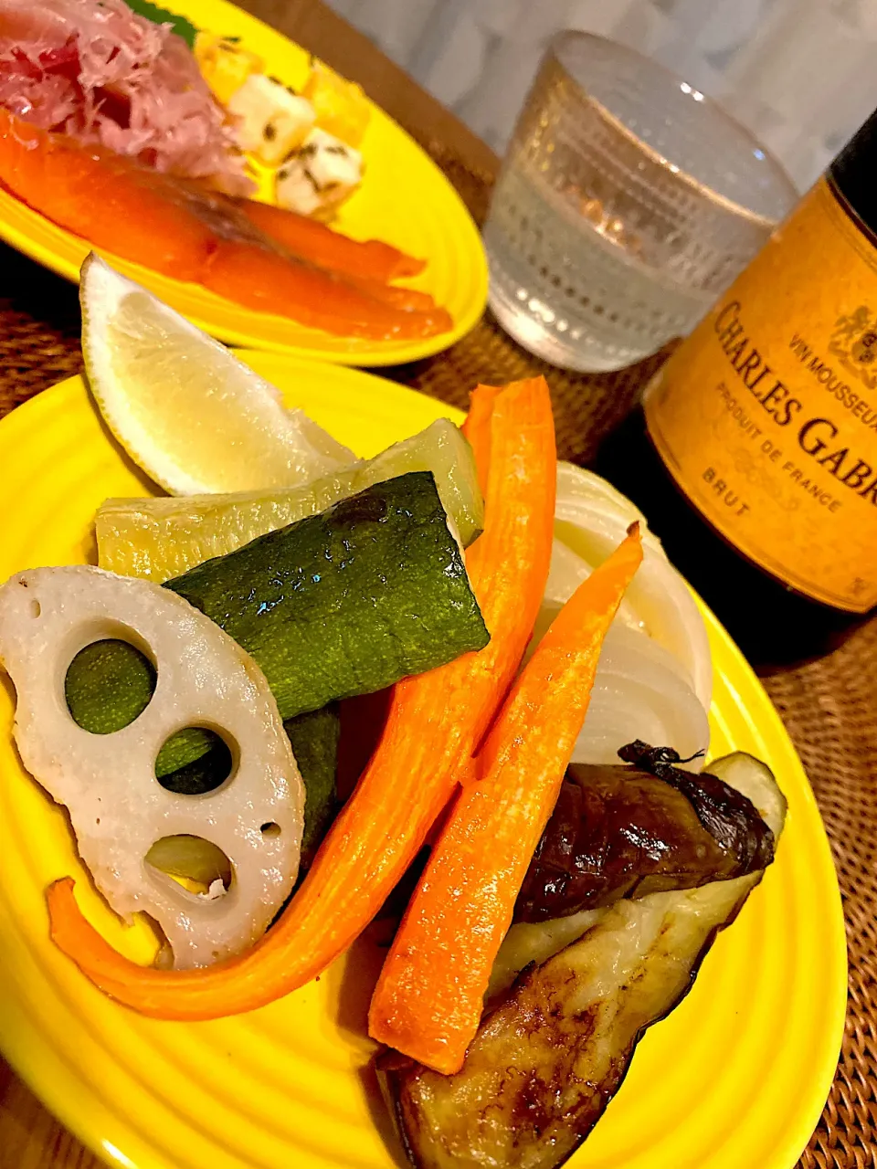 冷蔵庫整理！半端野菜のオーブン焼き😋🥂✨|アイさん