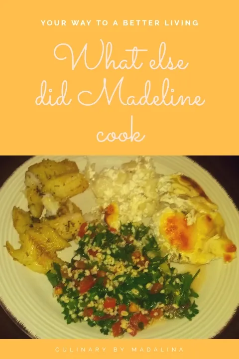 lunch|What else did Madeline cookさん