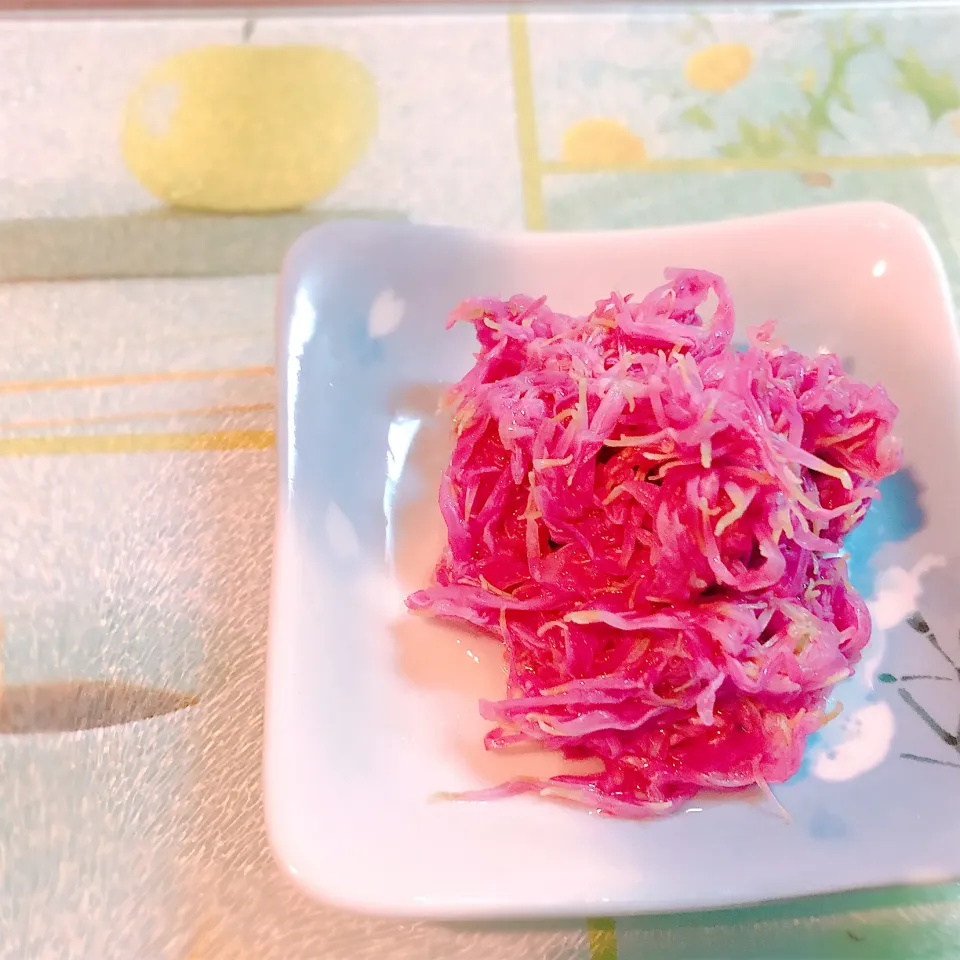 旬？ 食用菊 酢の物でさっぱり 食す地域限られてますか？ かきのもと|ぁゃ🍃さん