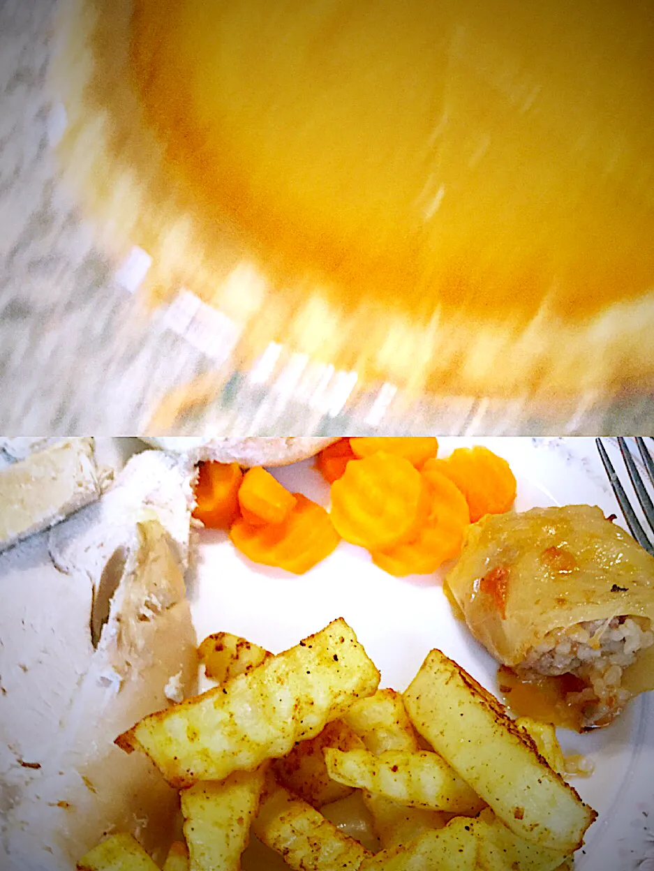 Snapdishの料理写真:I had a thanksgiving meal at grandma’s house in tisdale|ninja kittyさん