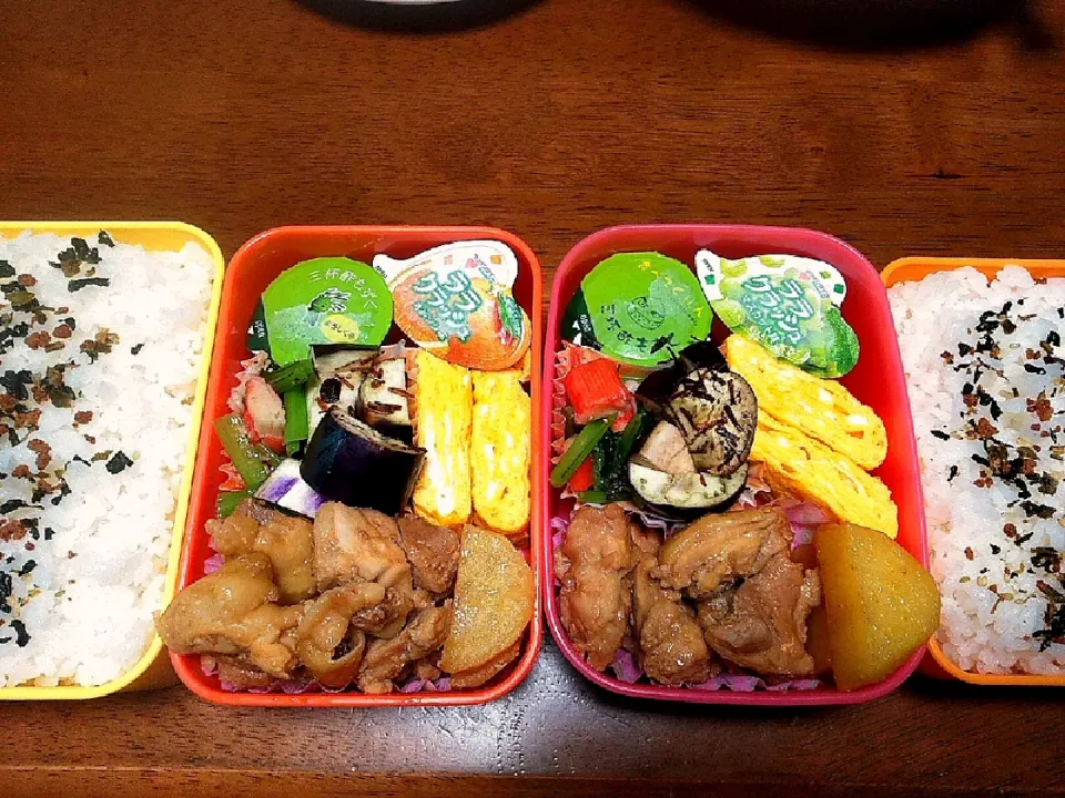 娘と息子のお弁当|秀美«シュウビ»さん