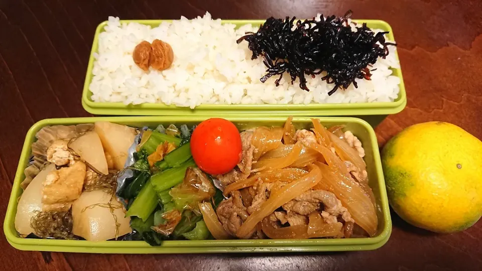 豚生姜焼弁当|りょーさん