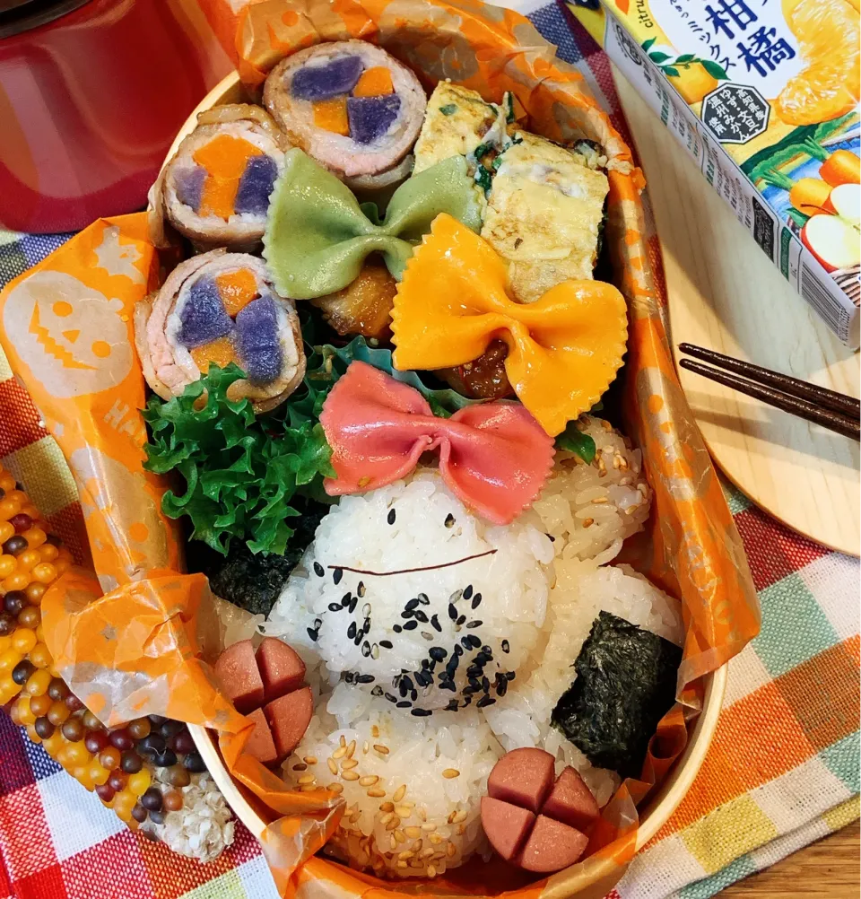 小にぎりお弁当🍙|ふわくまさん