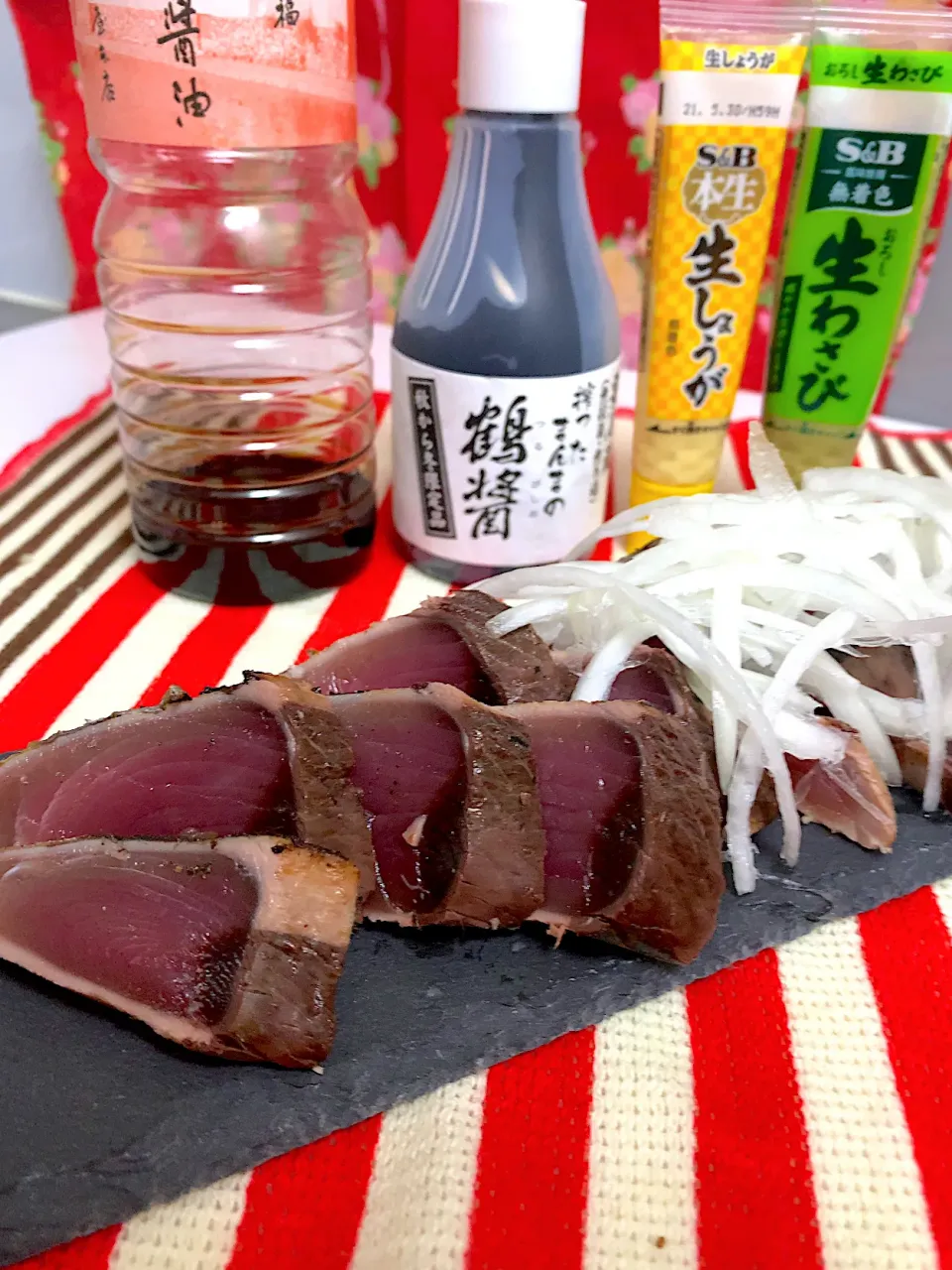 カツオのたたき🐟|ビーグルさん