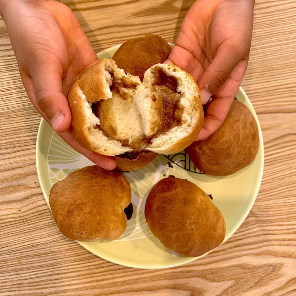 シナモンチョコクリームパン🥐|mymamaさん