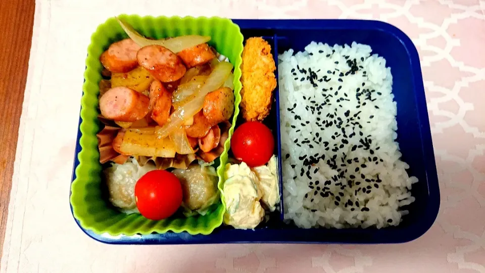 ジャーマンポテト❤️ポテトサラダ❤️旦那さんお弁当🎵😊|かおるcitronさん