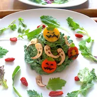 ハロウィンrawパスタ🎃