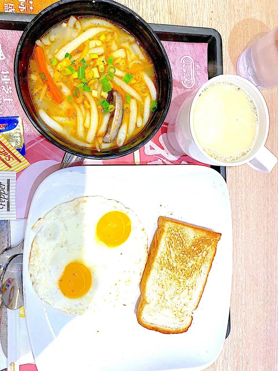 Silver pin noodles & egg|skyblueさん