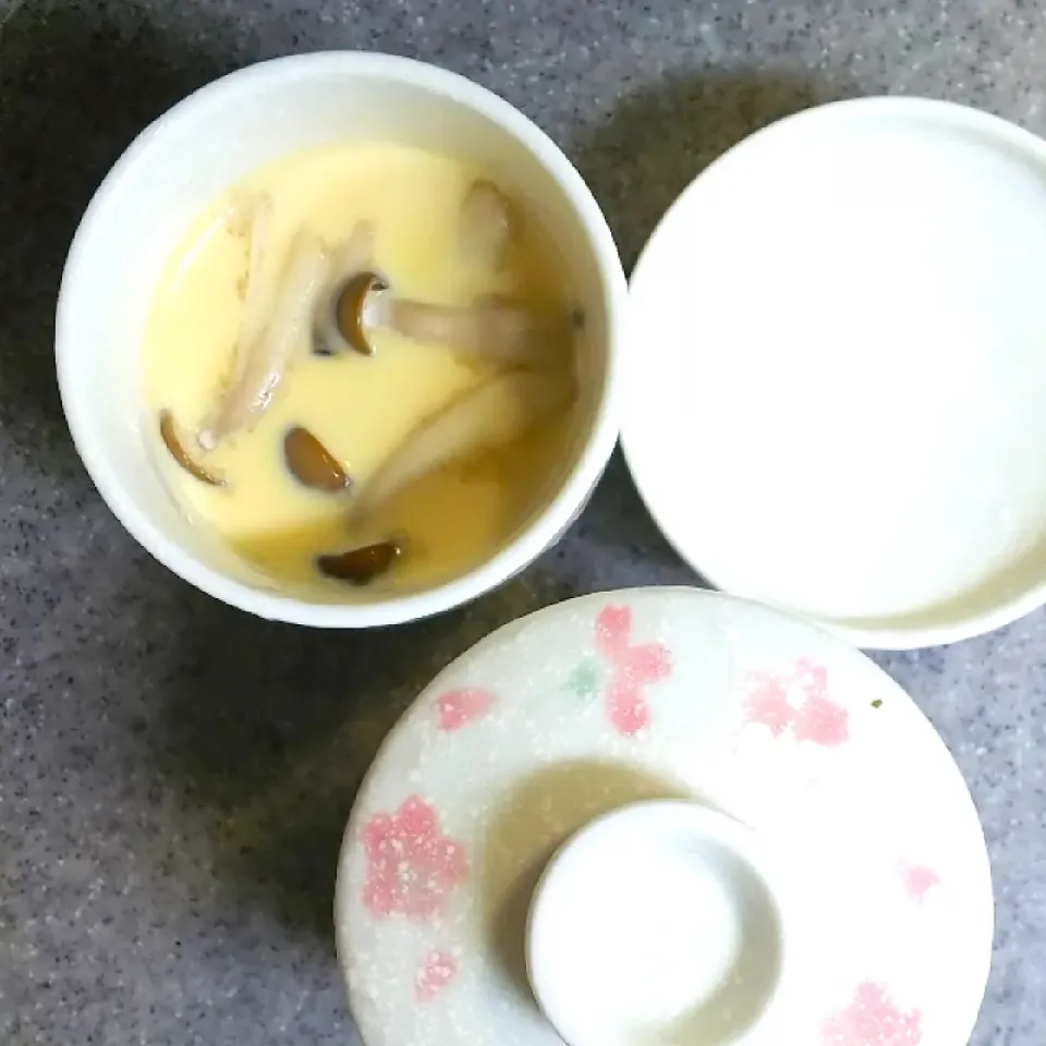 材料二つ！簡単茶碗蒸し|おっきい大学生さん