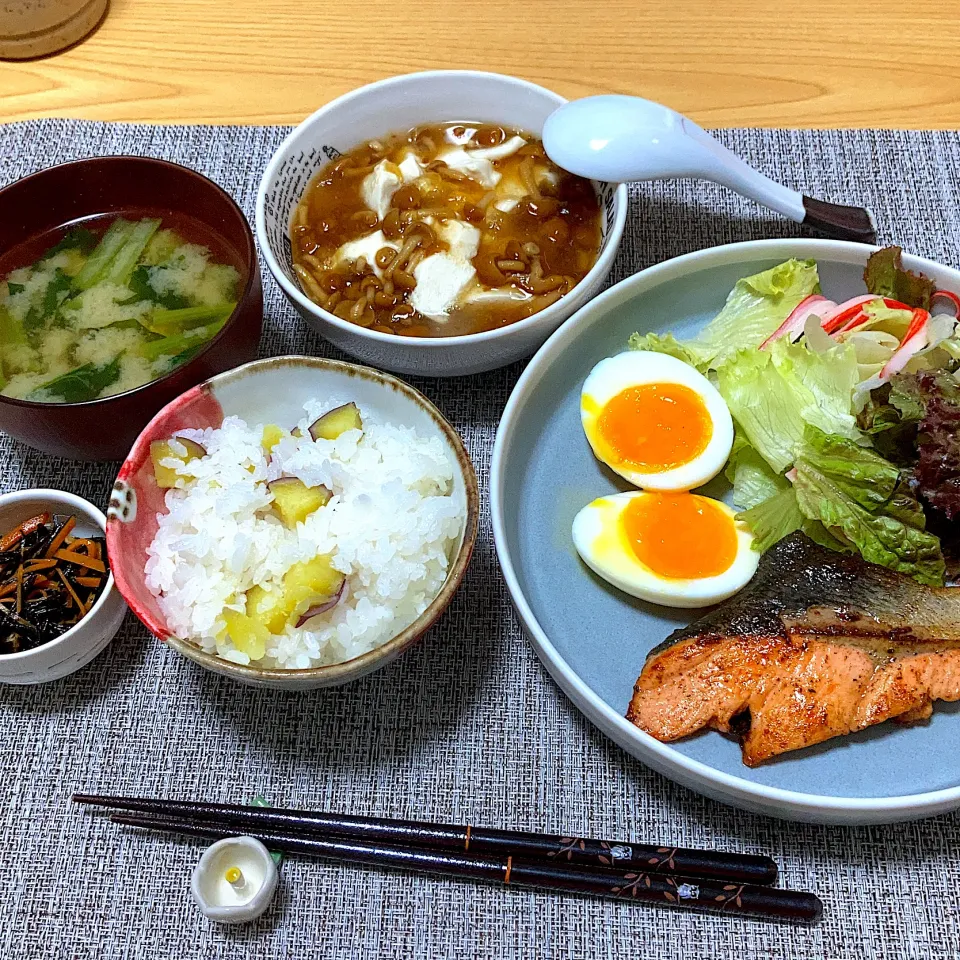 夕食|ツインうさぎさん