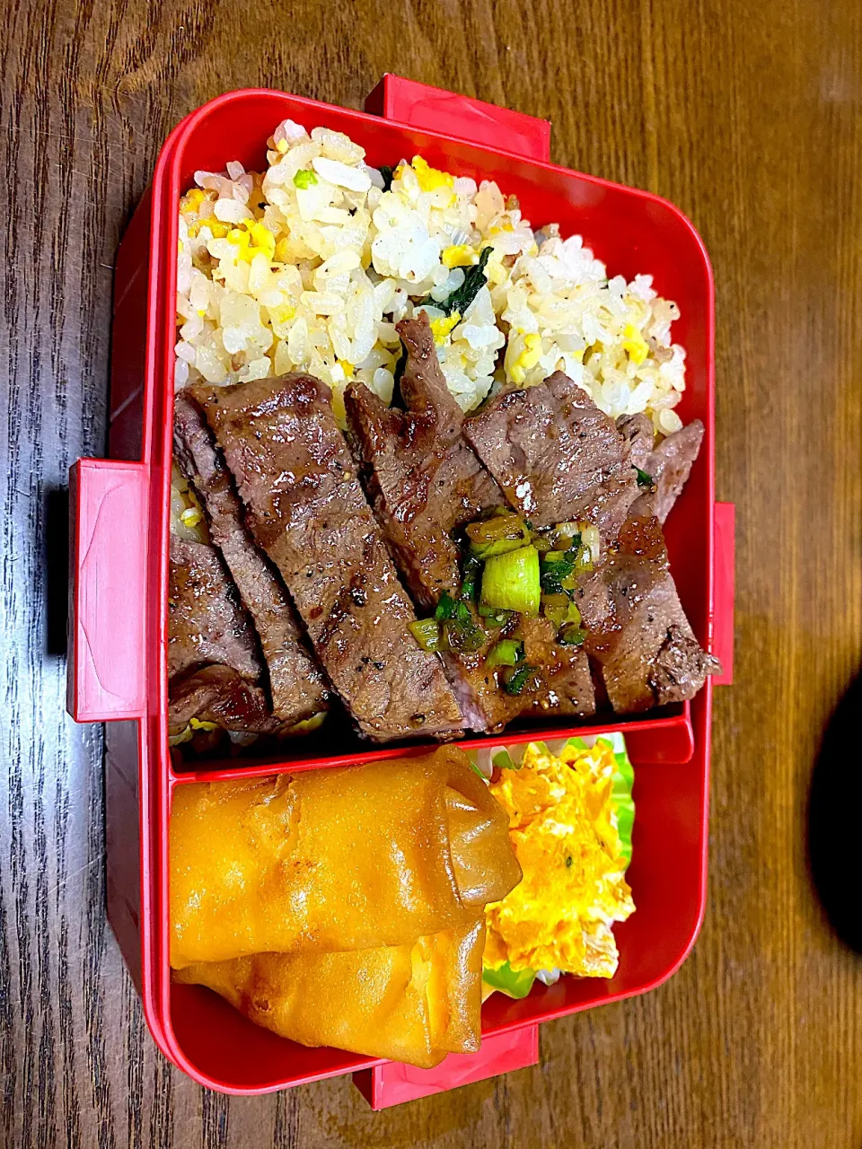 ステーキ&チャーハン弁当|acoさん