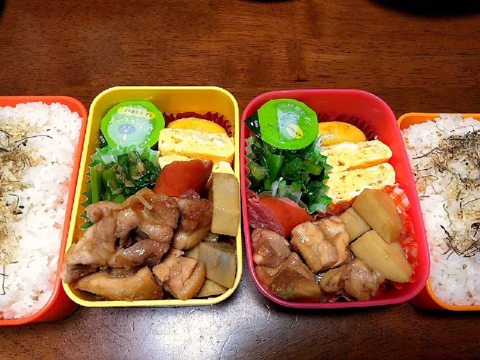 娘と息子のお弁当|秀美«シュウビ»さん