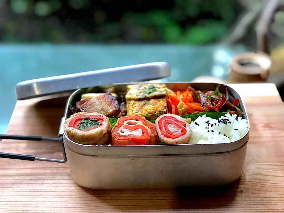 Snapdishの料理写真:息子弁当♪|ちーちさん