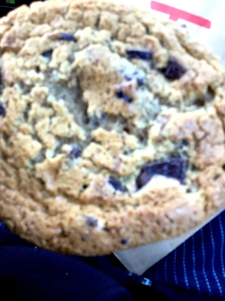 Snapdishの料理写真:I got some chocolate chip cookies from Tim Hortons in nipawin|ninja kittyさん