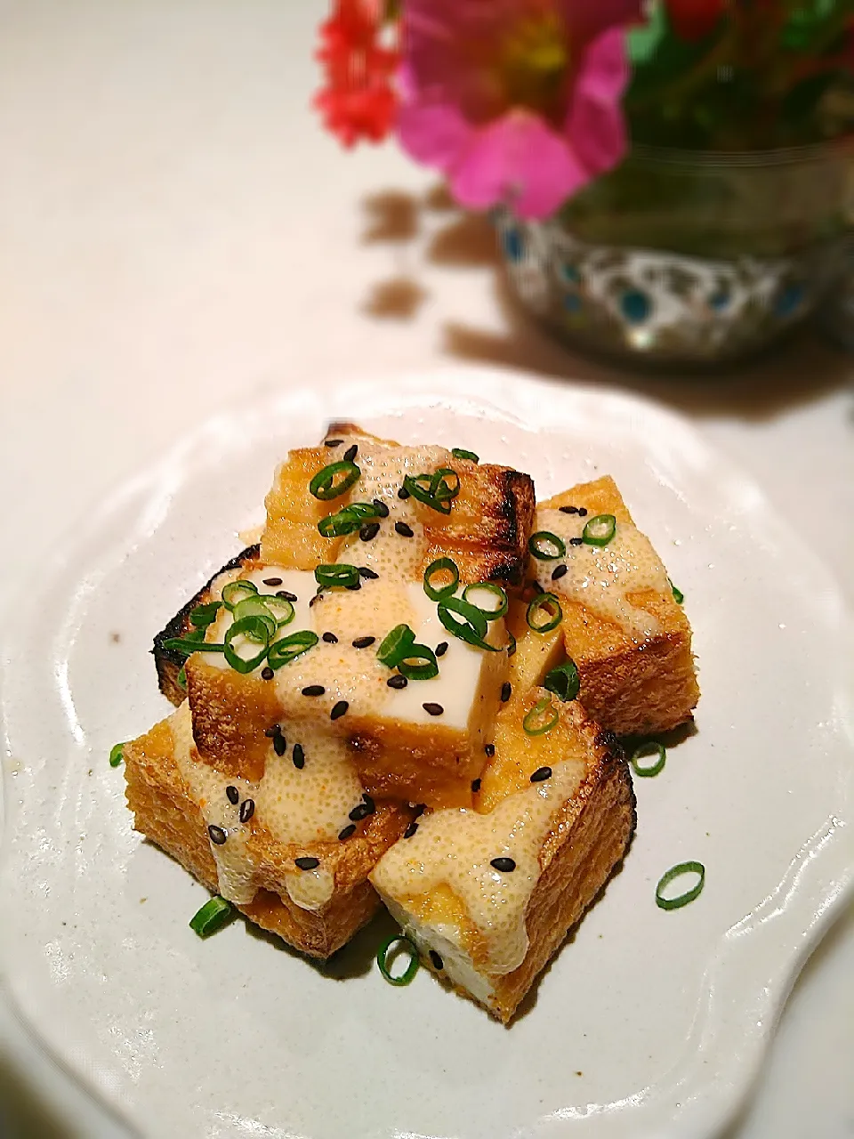 まめころさんの料理 ひろりんさんの料理 厚揚げの明太マヨ炒め|まめころさん