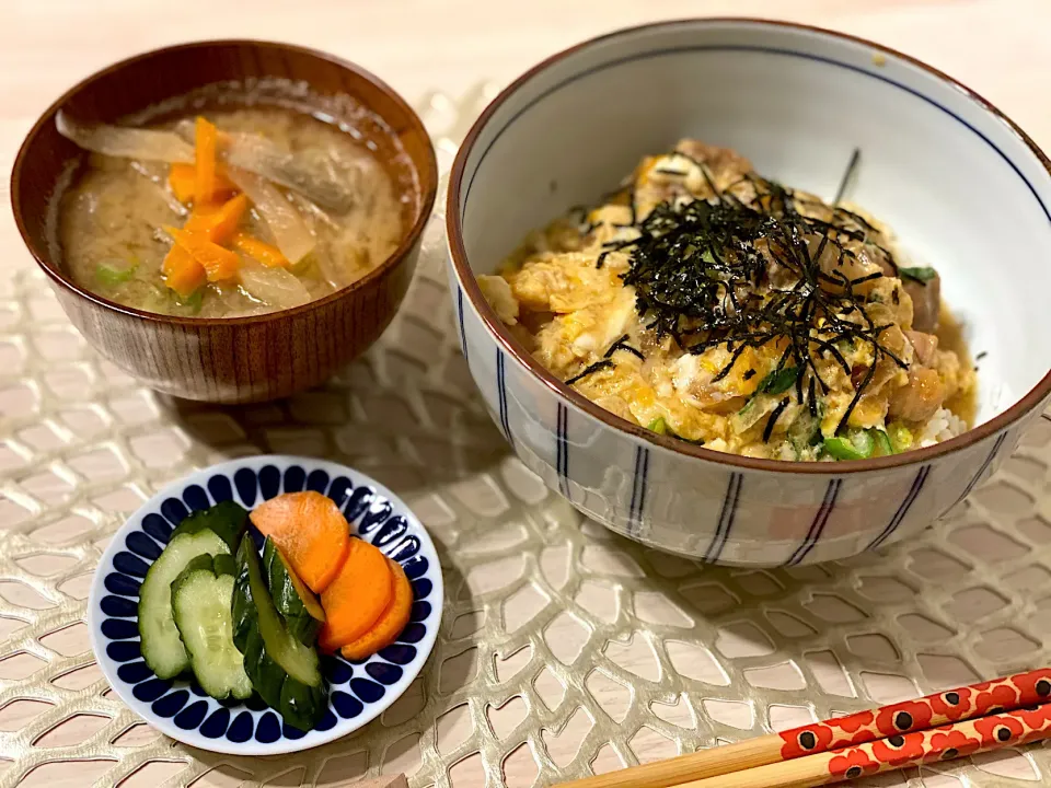 親子丼|ひろさんとゆりさんさん