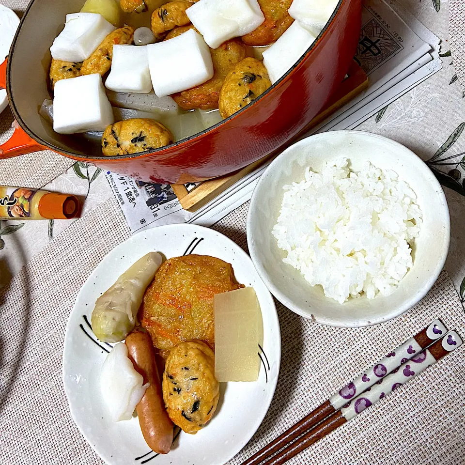 Snapdishの料理写真:思いついたら、おでん🍢|チィズママさん