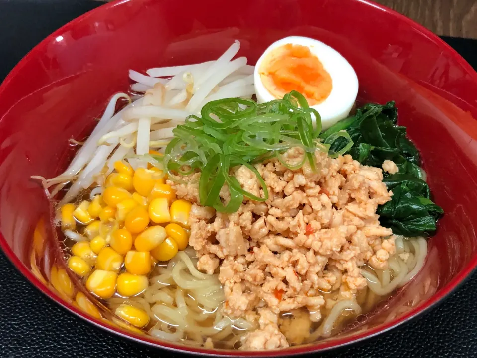 鶏坦々麺|まちゃさん