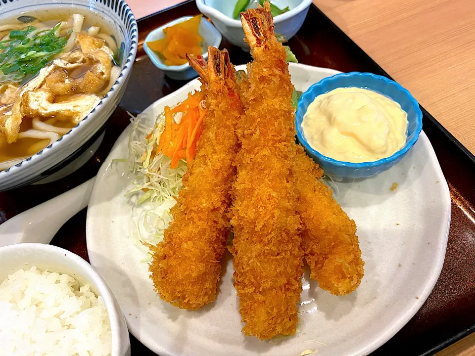 エビフライ定食🍤🍤🍤|buhizouさん