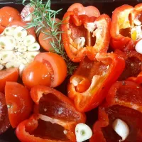 roasted red pepper and tomato soup|Christene Boschさん