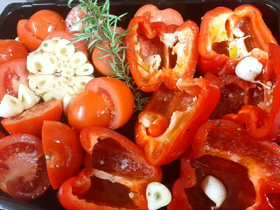 roasted red pepper and tomato soup|Christene Boschさん