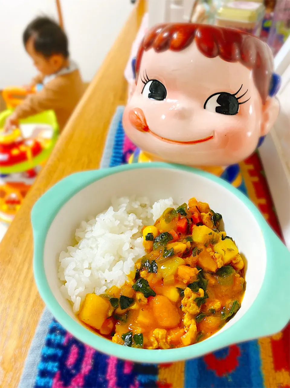 お野菜の甘み旨味たっぷり♡５分で完食カレーライス〜具材チェンジバージョン〜。|ぽき。さん