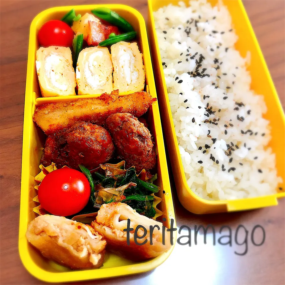 Snapdishの料理写真:お弁当|teritamagoさん