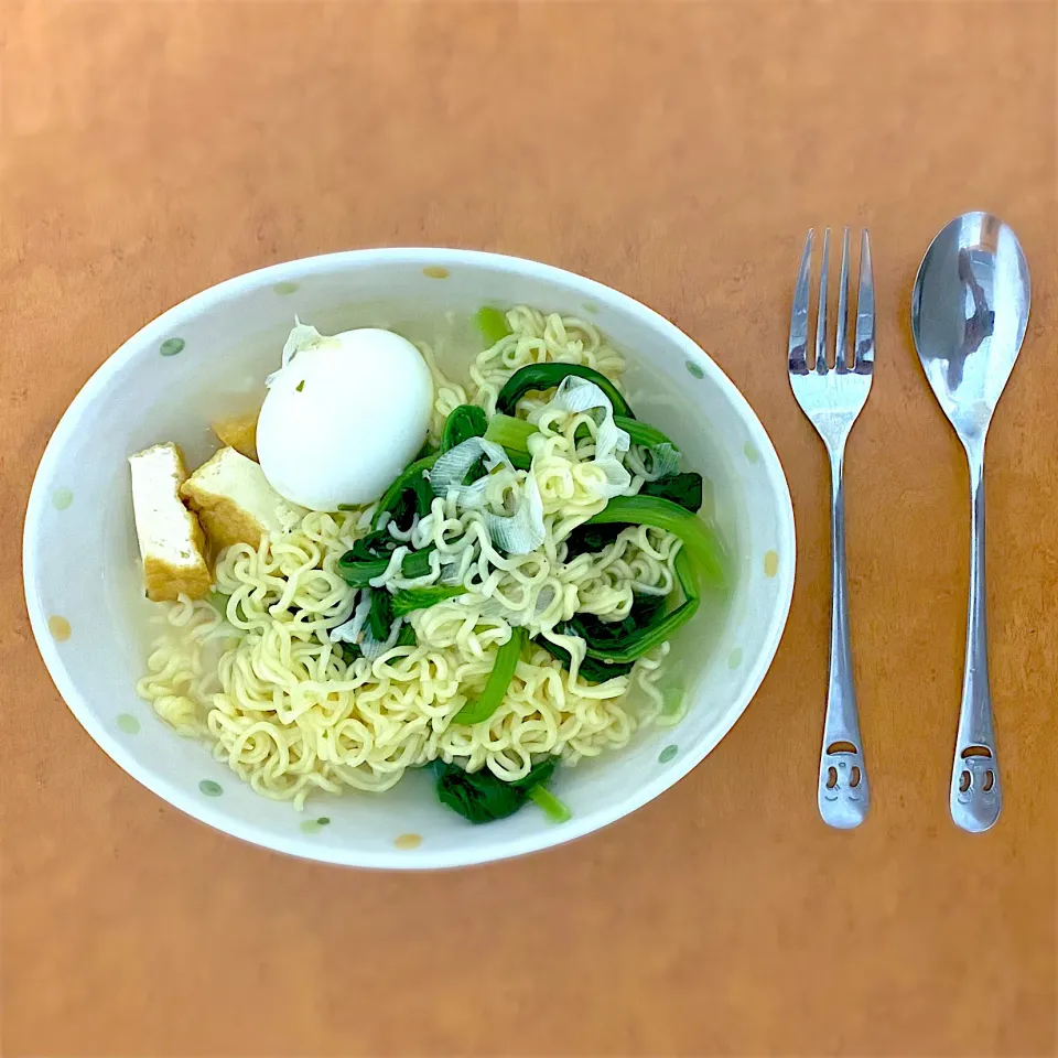 Simple dinner, soup noodles, itadakimasu|MI 「いどりす」さん