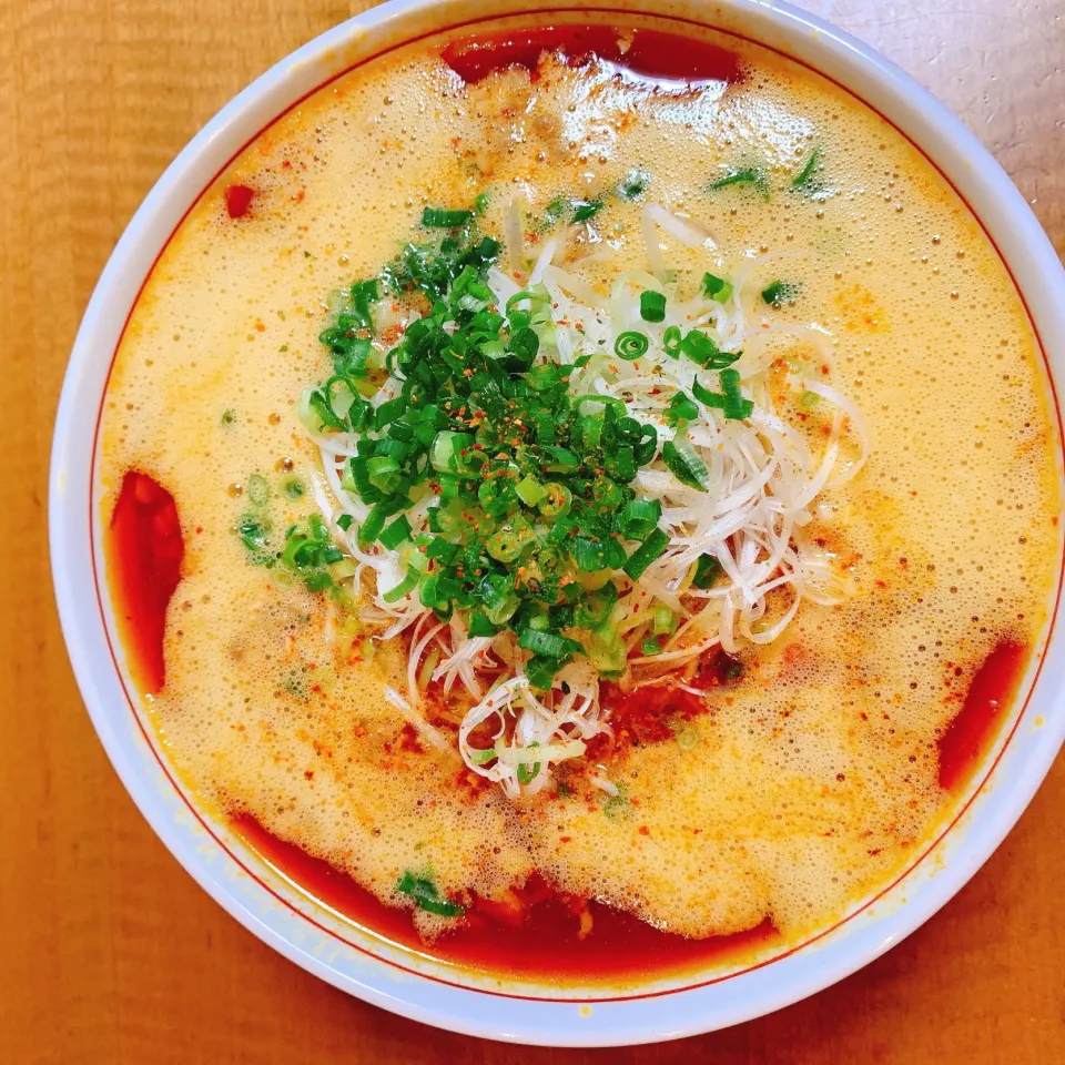 納豆辛味噌ねぎラーメン|中華蕎麦 銀時さん