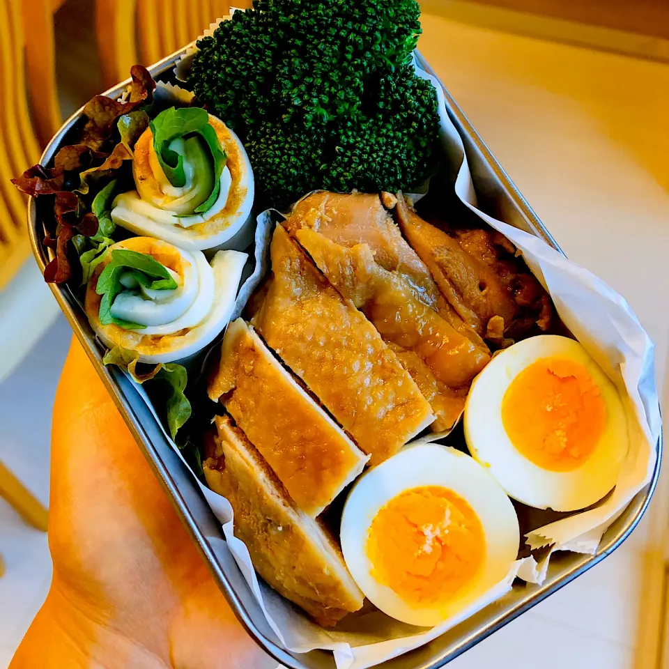 ＊鶏チャーシュー弁当|つなもんさん