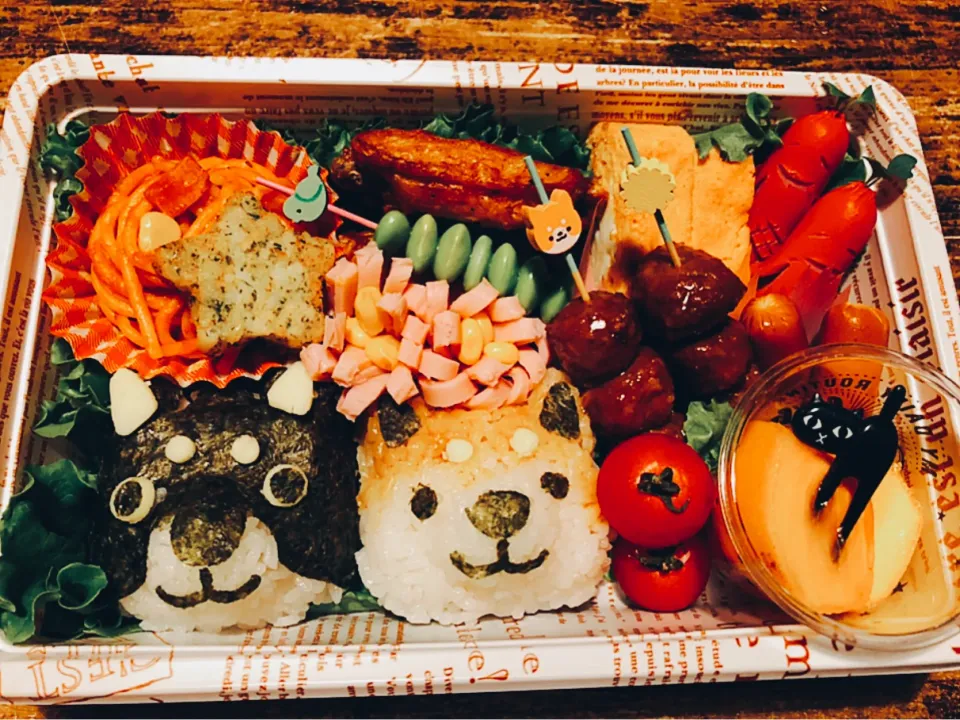 Snapdishの料理写真:小６乙男の修学旅行弁当✨|パンダ母さん🐼さん