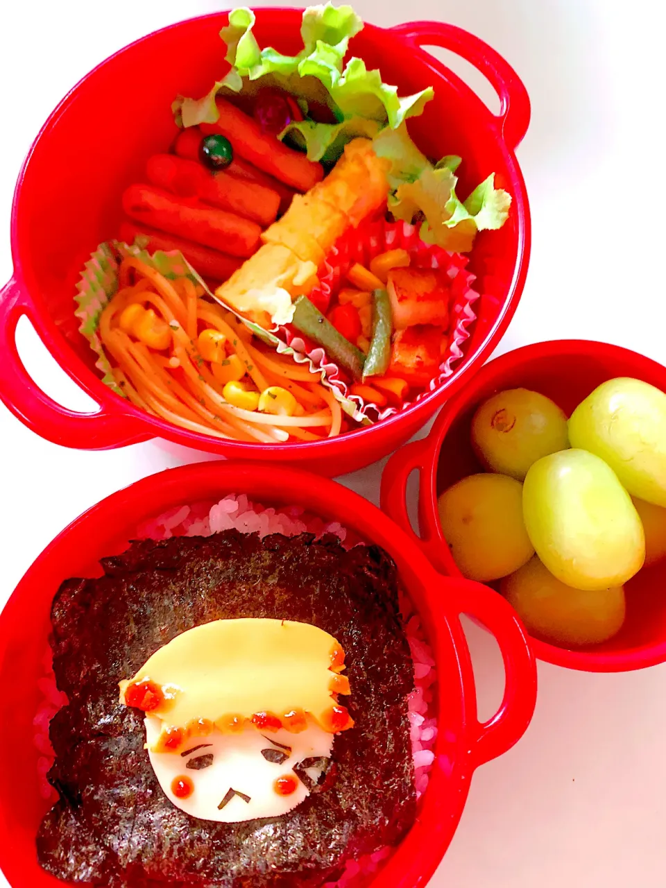 Snapdishの料理写真:2020/10/14 遠足のお弁当(鬼滅の刃 善逸)|愛華さん