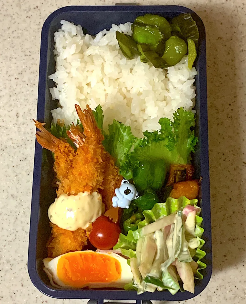 エビフライ弁当|besさん